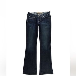 PAIGE Midnight Blue Wide Leg Jeans
